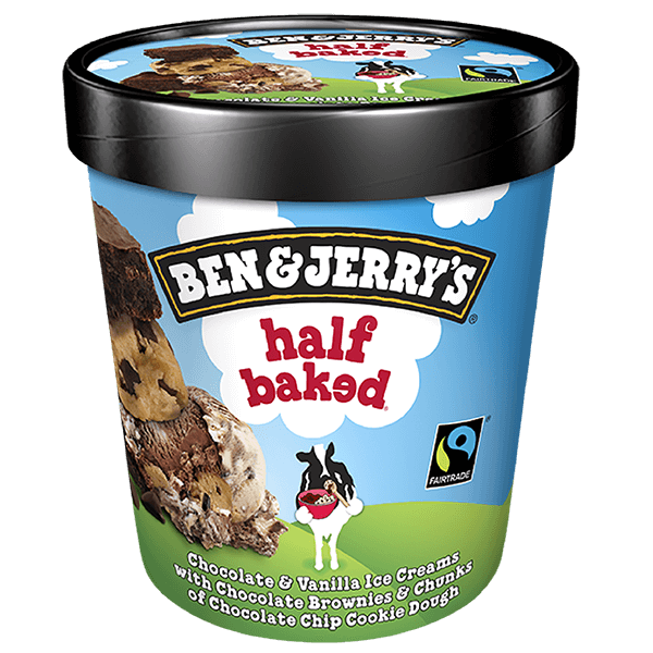 Ben & Jerrys Half Baked 465ml