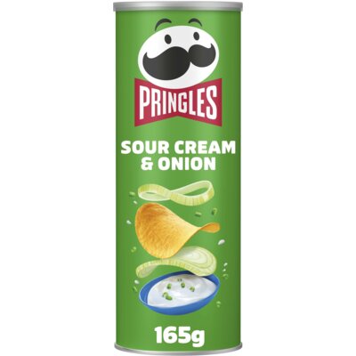 Pringles Sour Cream and Onion 165G