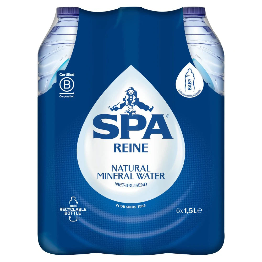 Spa Blauw 6*1,5 Liter