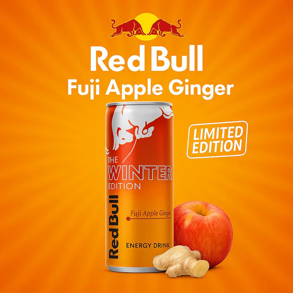 Red Bull Fuji Apple Ginger Winter Edition