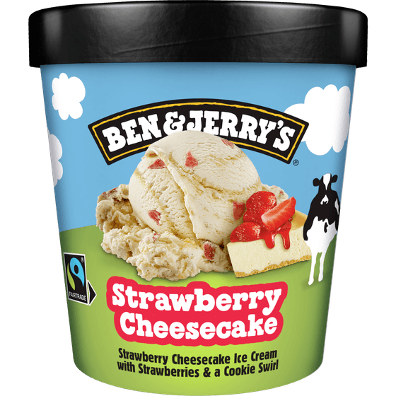 Ben & Jerrys Strawberry Cheesecake 465ml