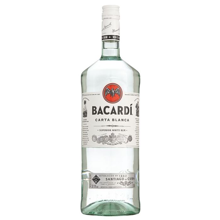 Bacardi Carta Blanca 1.5 Liter (Magnum)
