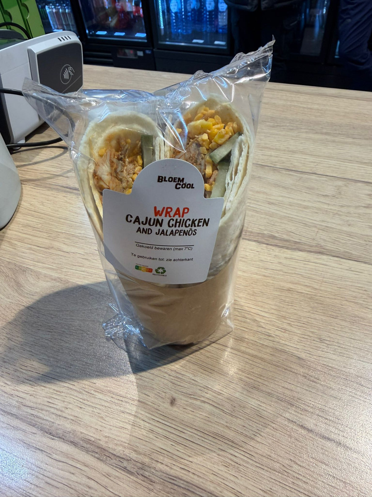 Wrap Cajun Chicken and Jalapeños