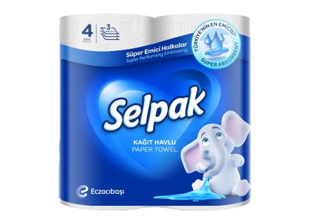 Toilet Paper Selpak 4 rolls