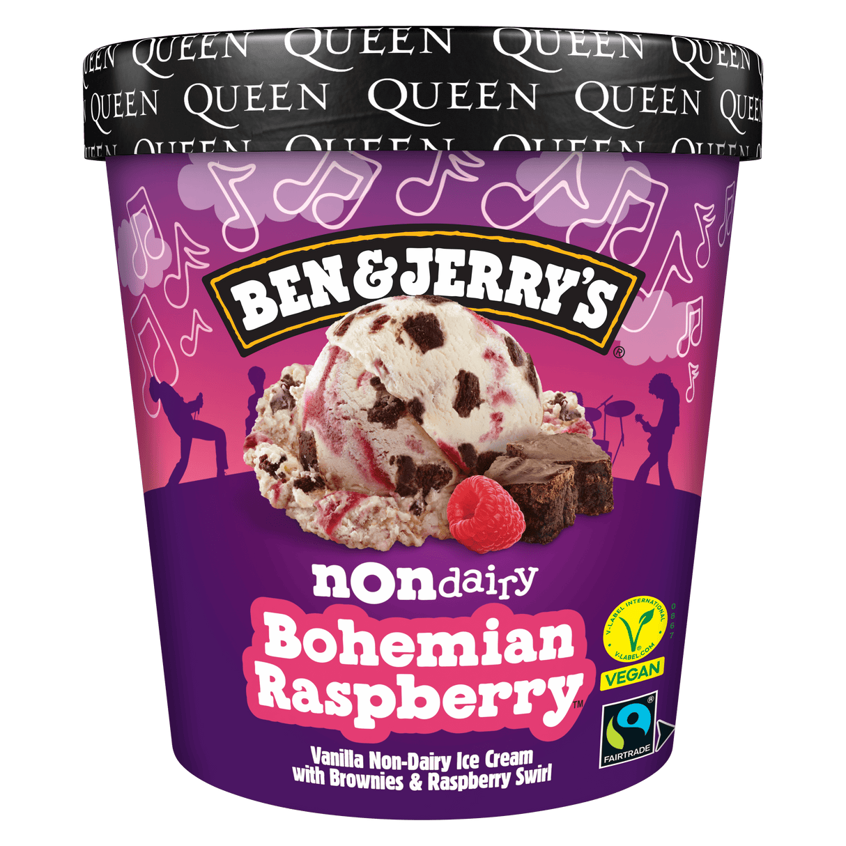 NEW! B&J Non-Dairy Bohemian Raspberry 465ml