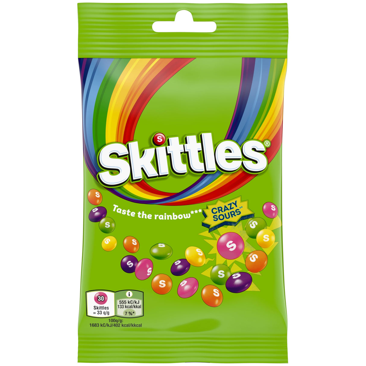 Skittles Crazy Sour 160G