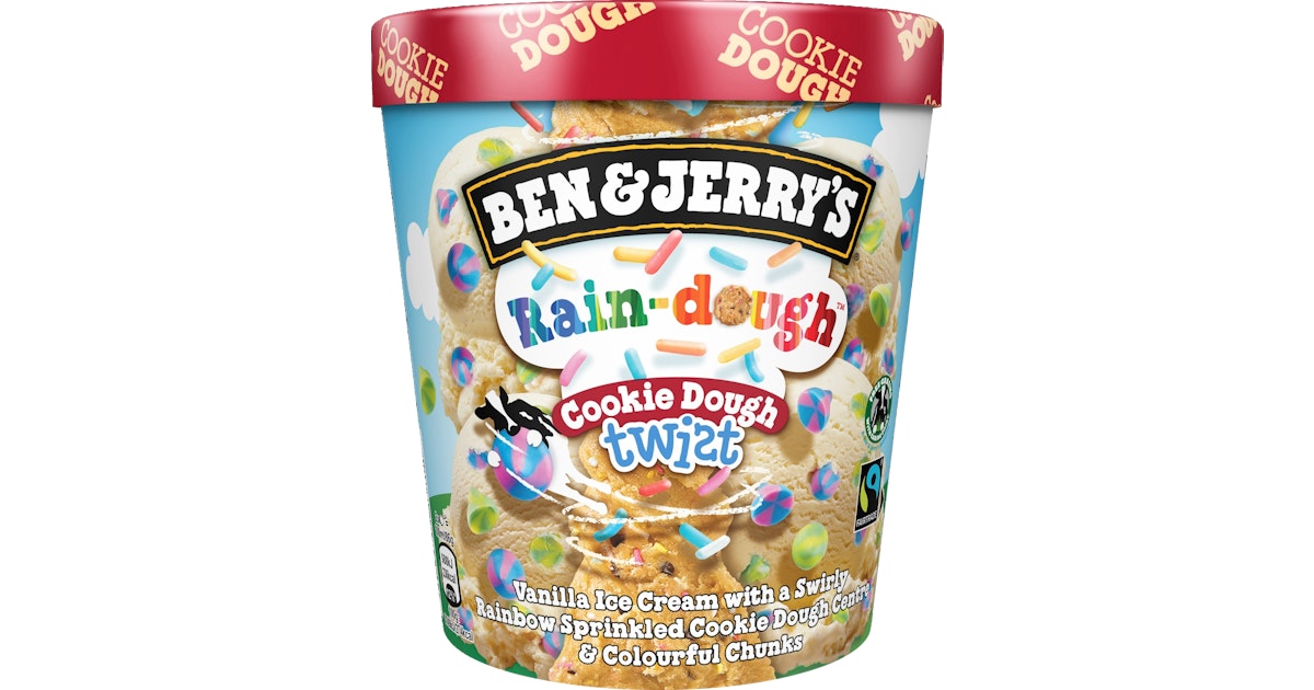 Ben & Jerrys Rain-Dough 465ml