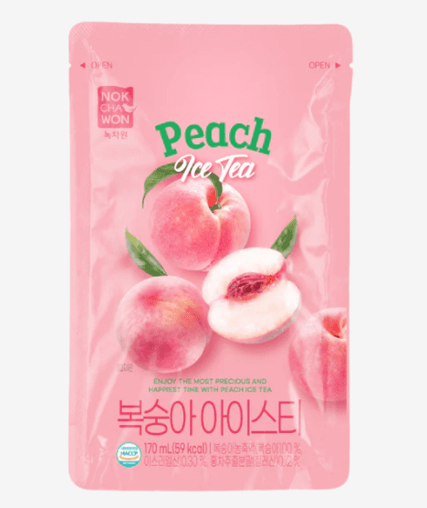 Korean Pouch Peach 230ML
