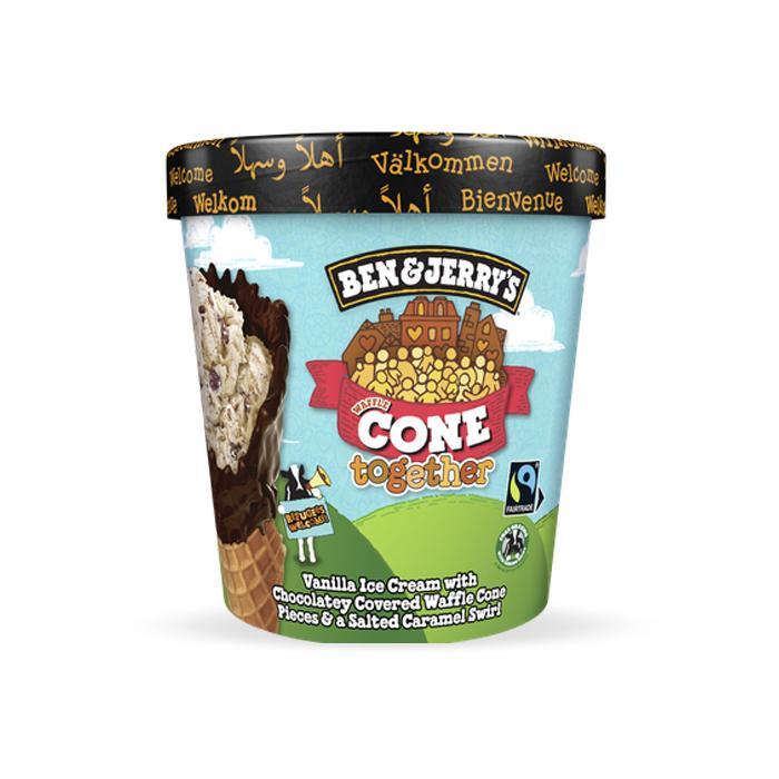 Ben & Jerrys Cone Together 465ml