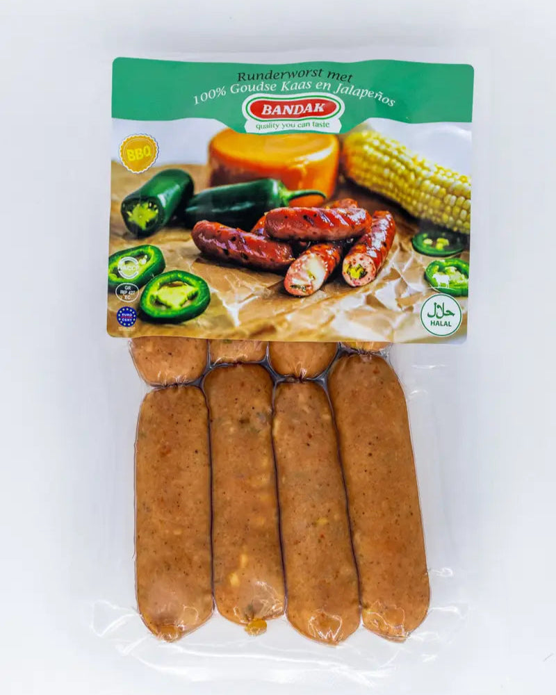 Bandak Worstjes Cheese Jalapeno