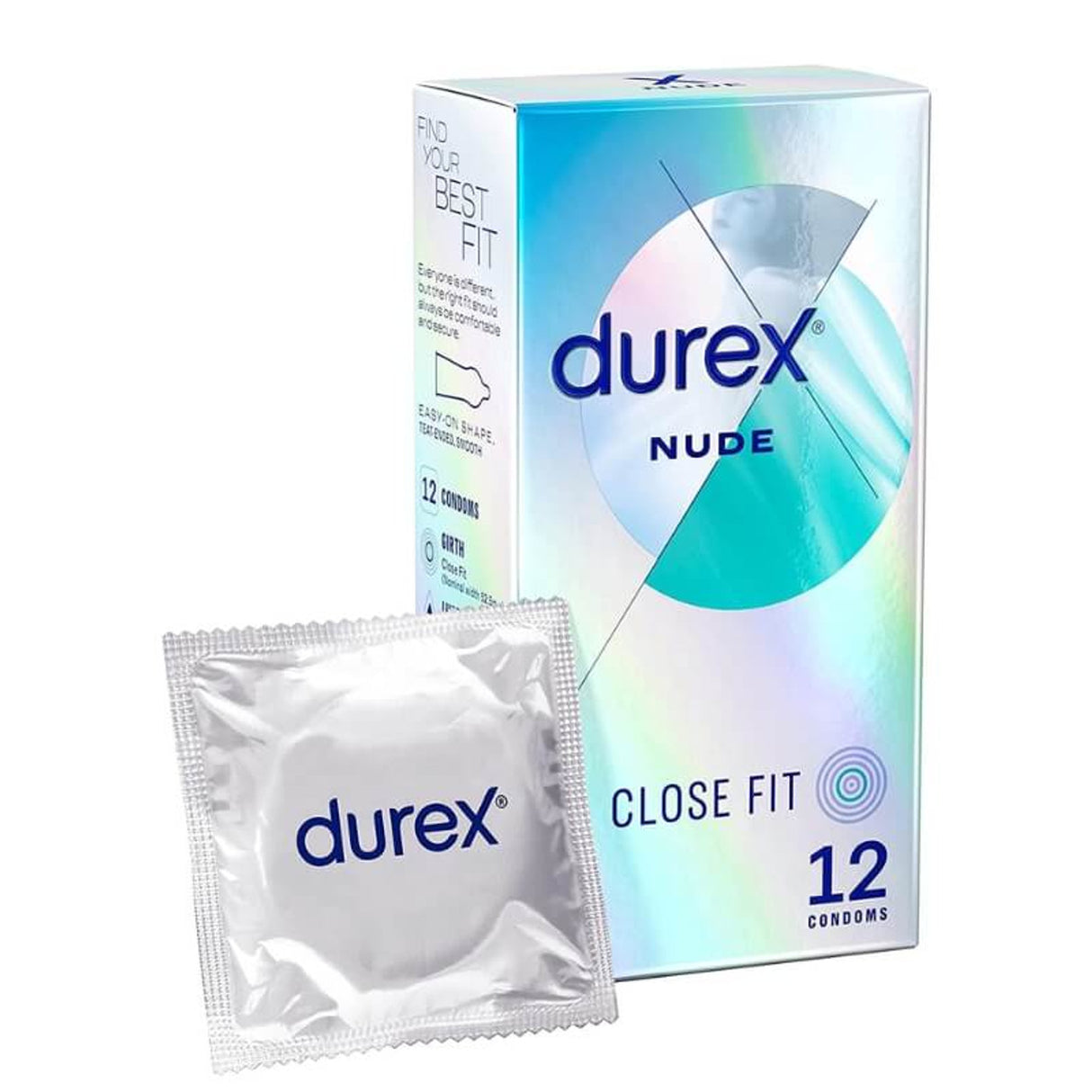 Durex nude 12 stuk