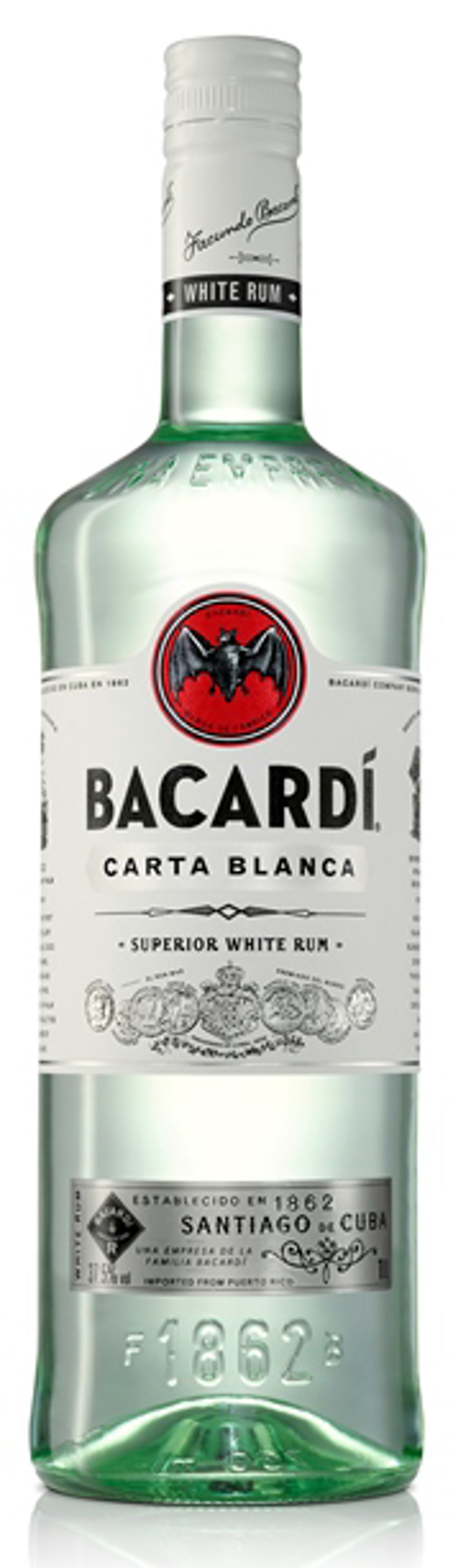 Bacardi Carta Blanca 1 Liter