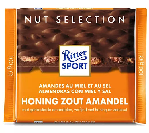 Ritter Sport Honey Almond 100G