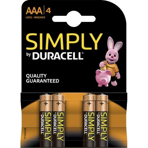 Duracell Plus AAA (4 pieces)