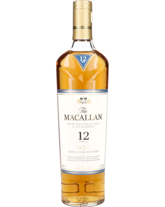 The  Macallan 12 Years Triple Cask 0.7 Liter